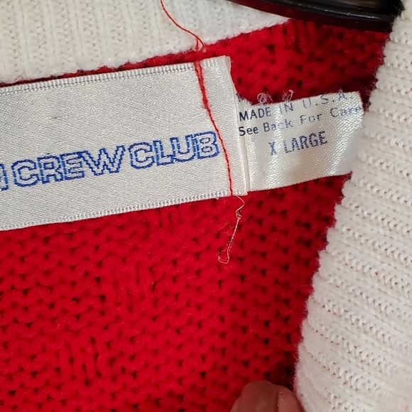 Vintage American Crew Club Sweater - Picture 4 of 4